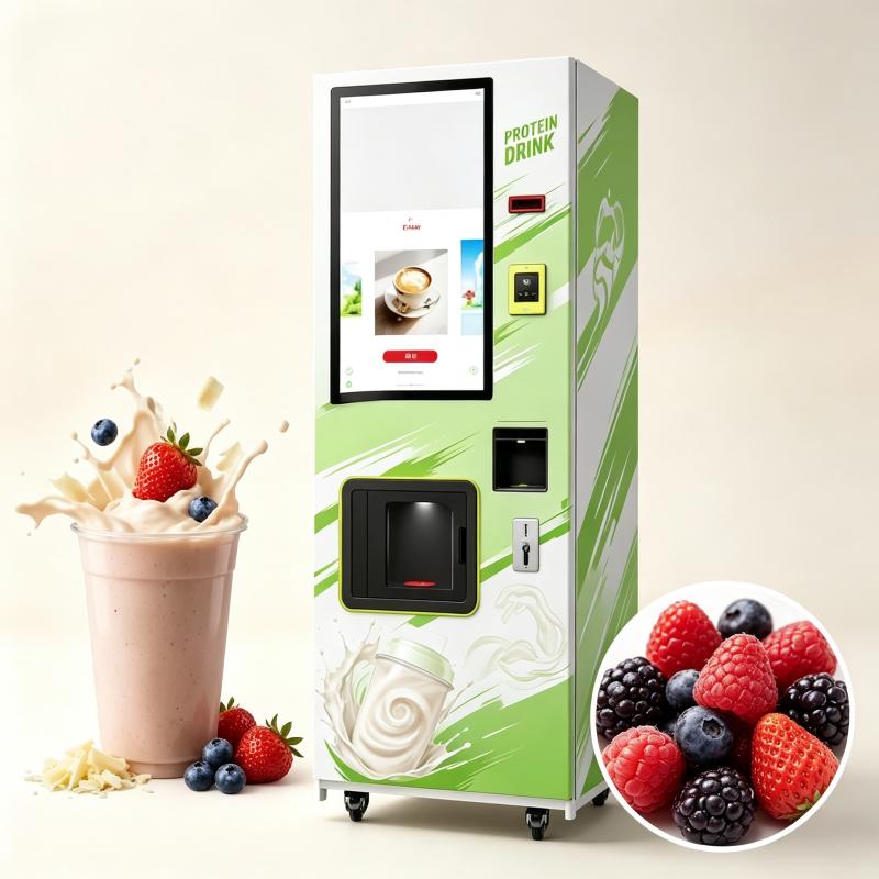 業務用プロテインシェイク自動販売機 自動パウダーディスペンサ - Nutrition For Fitness And Sports のレビューと価格