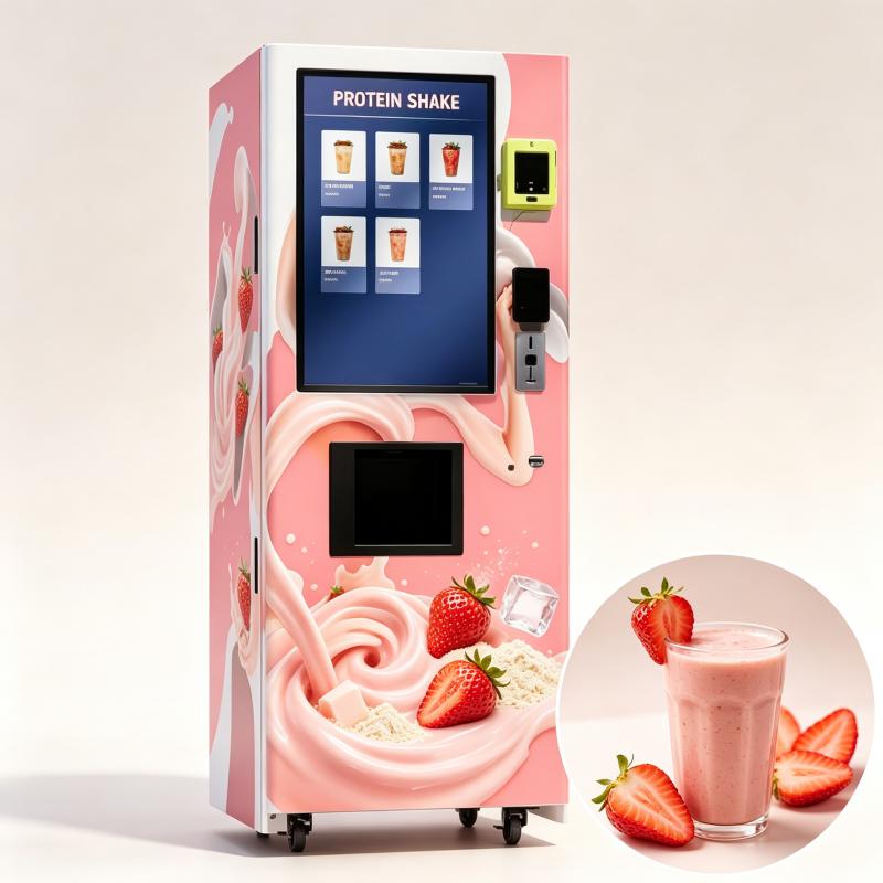 業務用プロテインシェイク自動販売機 自動パウダーディスペンサ - Nutrition For Fitness And Sports のレビューと価格